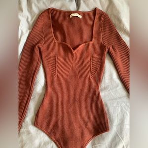 Sweater bodysuit from Abercrombie & Fitch